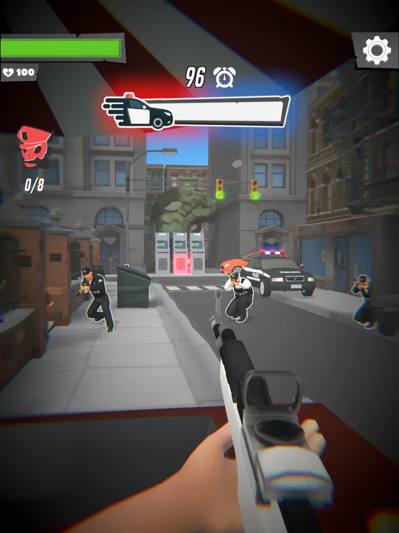 Grand Theft Rush iPad  स्क्रीनशॉट