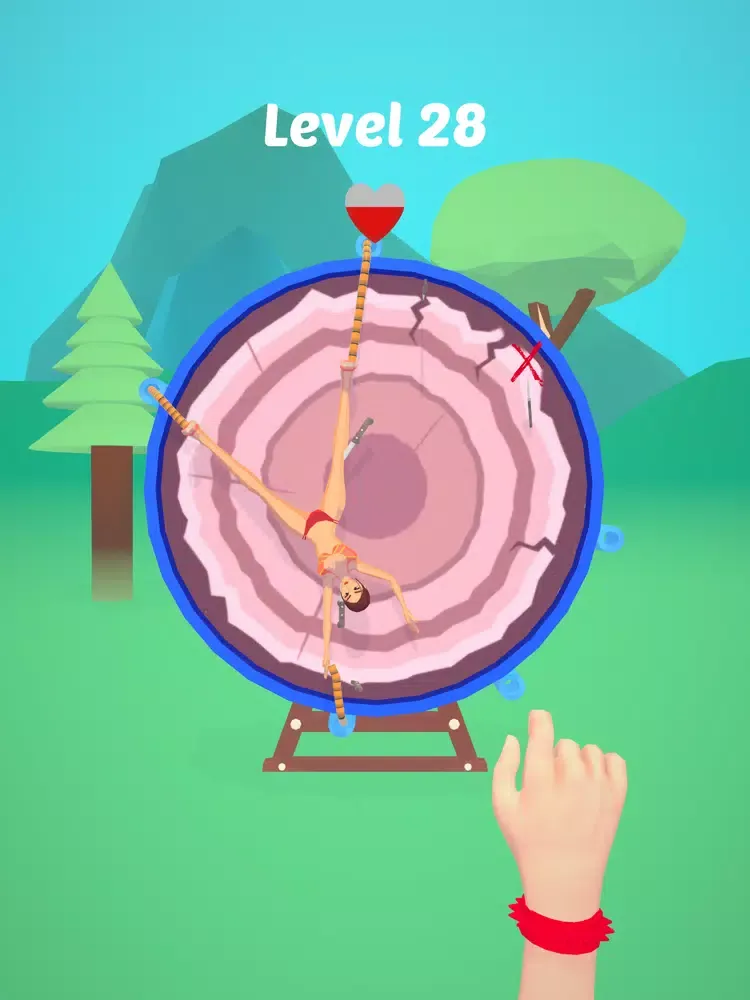 Knife Throwy iPad  Screenshots