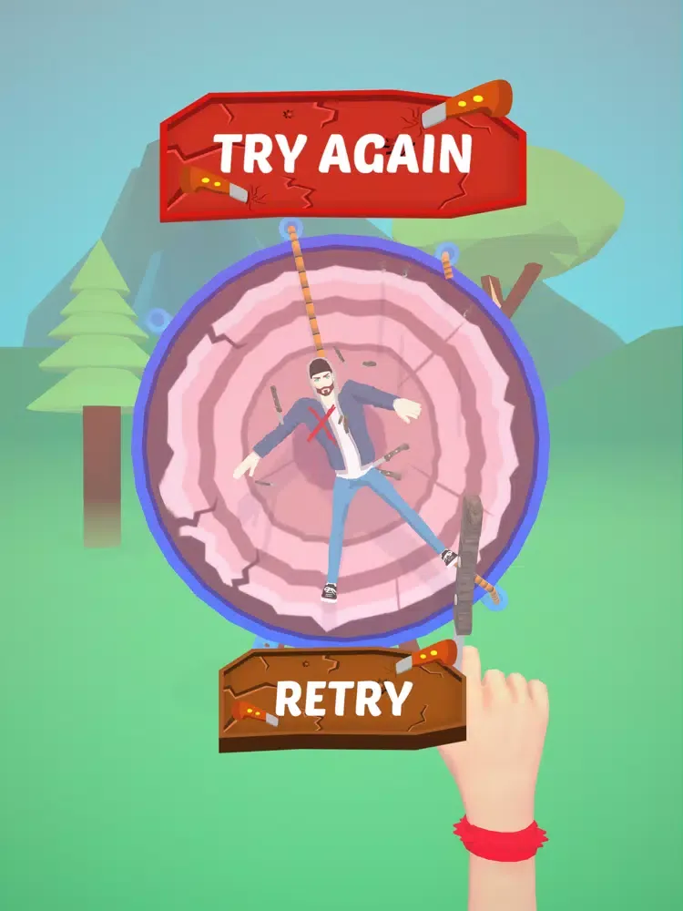 Knife Throwy iPad  Screenshots