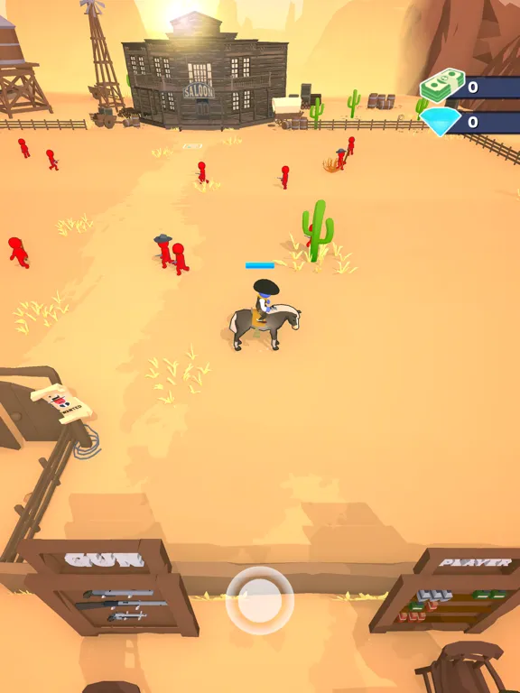 Ảnh chụp màn hình của Outlaw Hunter! iPad 