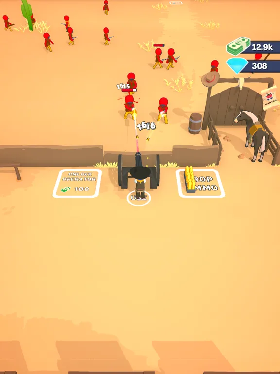 Ảnh chụp màn hình của Outlaw Hunter! iPad 