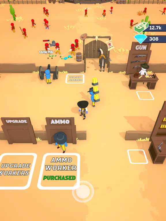 Ảnh chụp màn hình của Outlaw Hunter! iPad 