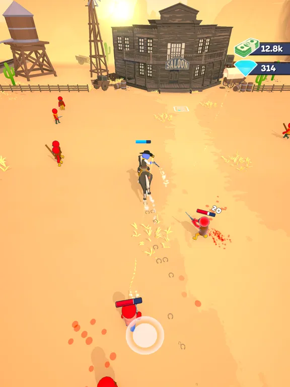 Ảnh chụp màn hình của Outlaw Hunter! iPad 