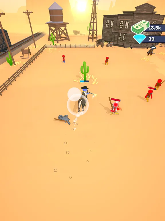 Ảnh chụp màn hình của Outlaw Hunter! iPad 