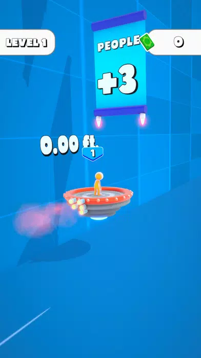 Tangkapan layar Stickman High Run