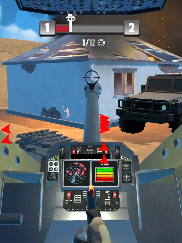 Tank Driver 3D iPad Screenshots