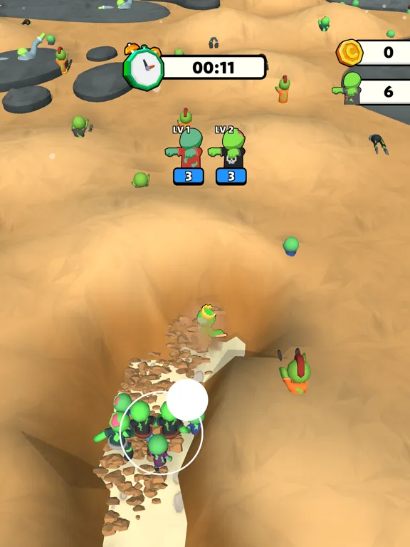 Captures d'écran de Zombie Digger iPad 