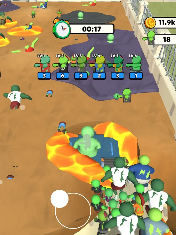 Captures d'écran de Zombie Digger iPad 