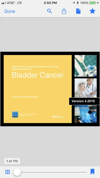 NCCN Guidelines®应用截图