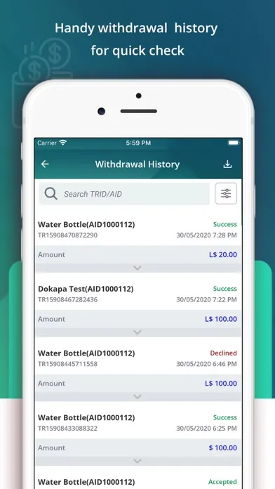 Capturas de pantalla de TipMe Sub-Agent