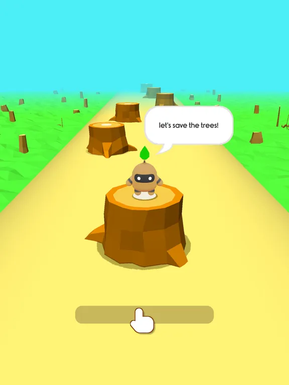 Tangkapan layar Save the Trees iPad 