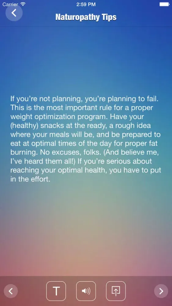 Naturopathy Tips Ekran Görüntüleri
