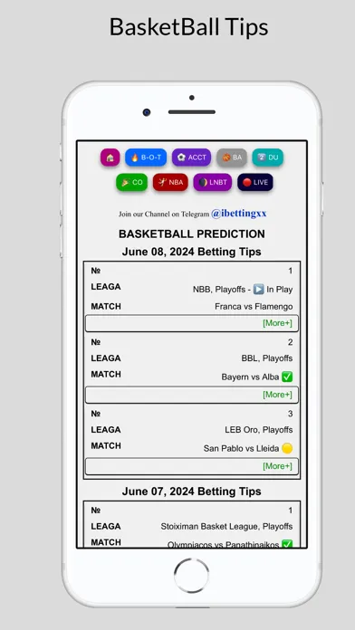 Tangkapan skrin Today Betting Tips - Bet Pro