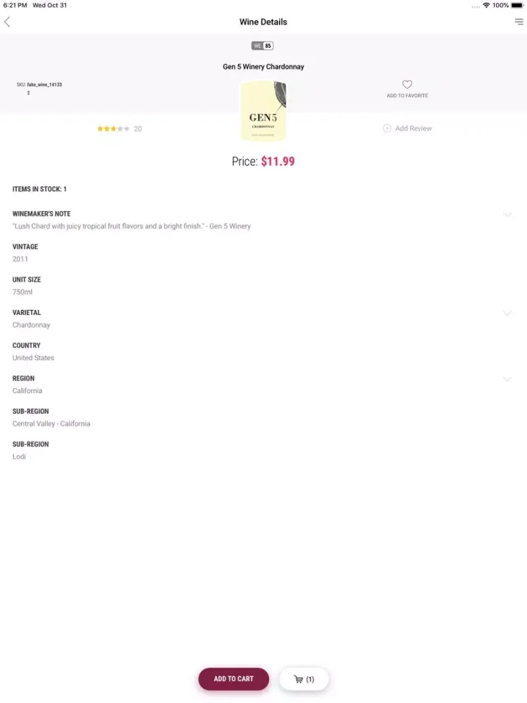 Скриншоты Calvert Woodley iPad 