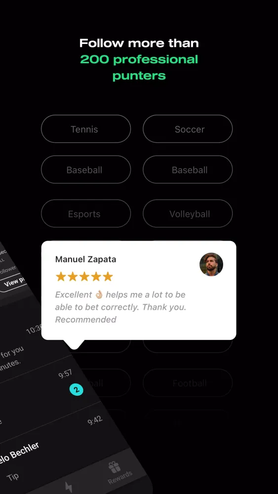Tipster Chat - Pro Sport Tips Screenshots