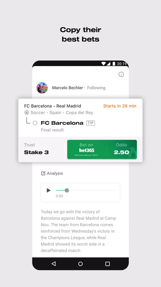 Tipster Chat - Pro Sport Tips Screenshots