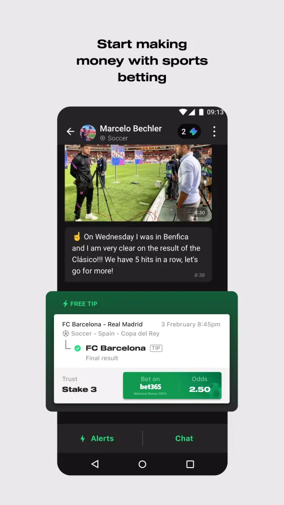 Tipster Chat - Pro Sport Tips Screenshots