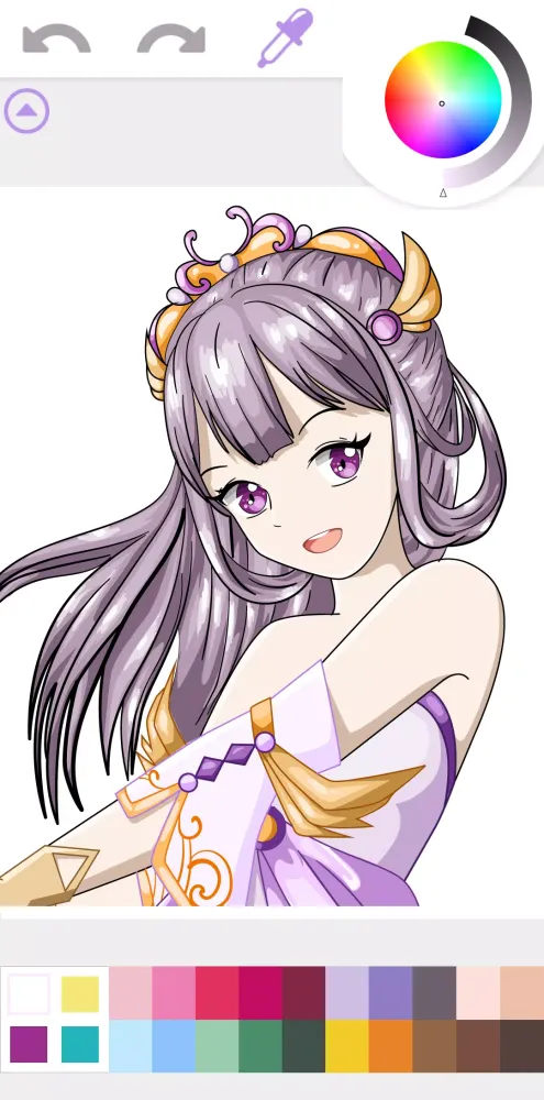 تصاویر Anime Coloring Book Manga Game