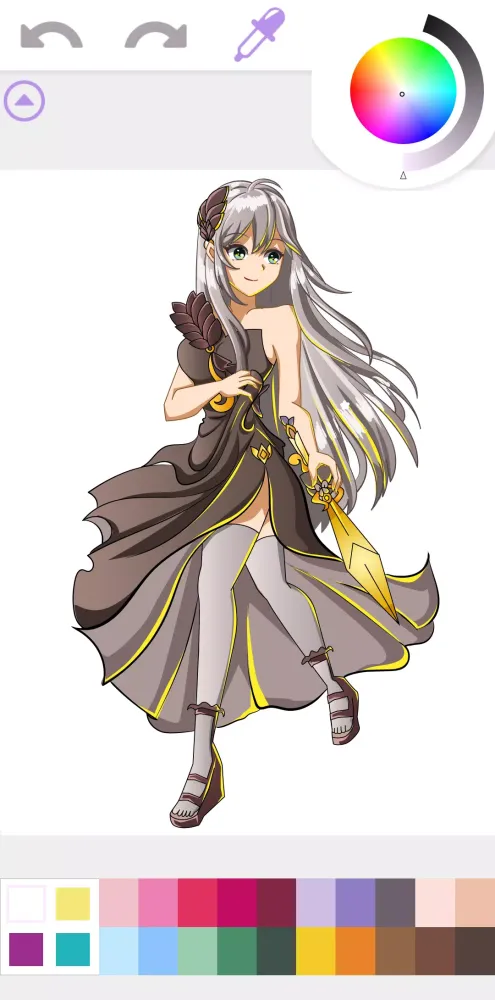 تصاویر Anime Coloring Book Manga Game