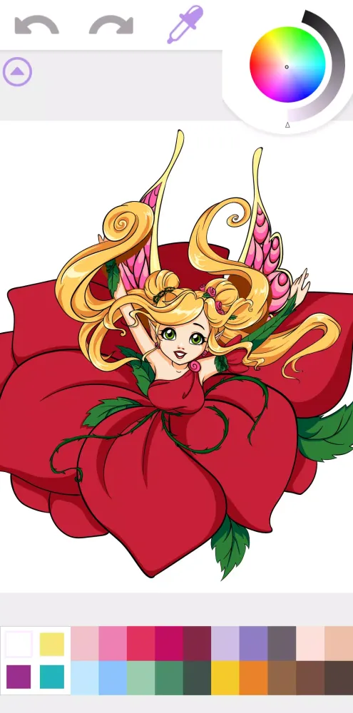 تصاویر Anime Coloring Book Manga Game