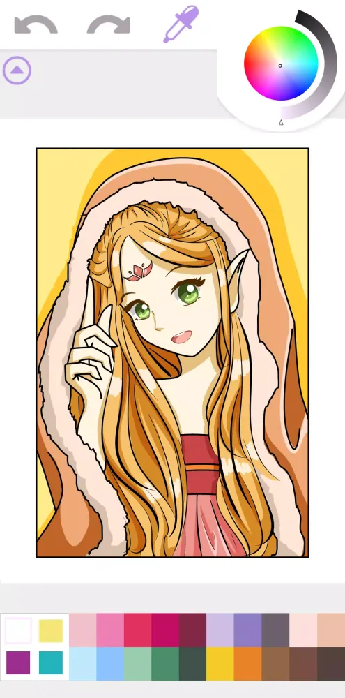 تصاویر Anime Coloring Book Manga Game