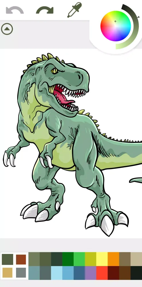 Dinosaurs Coloring Book Dino應用截圖