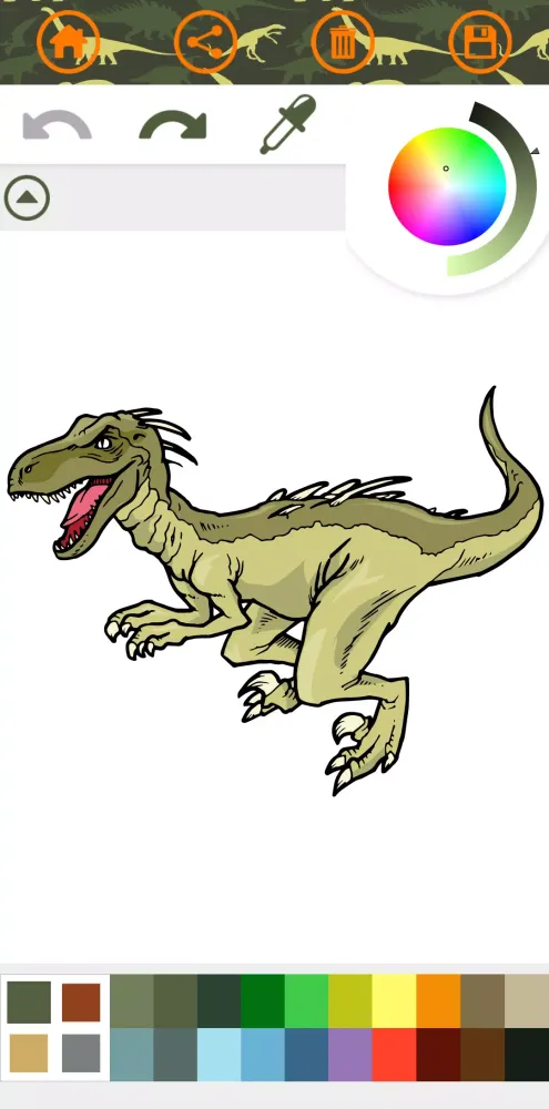 Dinosaurs Coloring Book Dino應用截圖