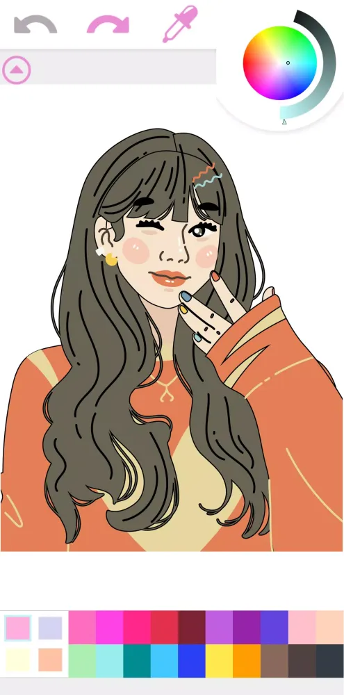 Kpop Idol Coloring Book Game應用截圖