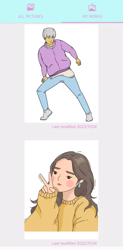Kpop Idol Coloring Book Game應用截圖