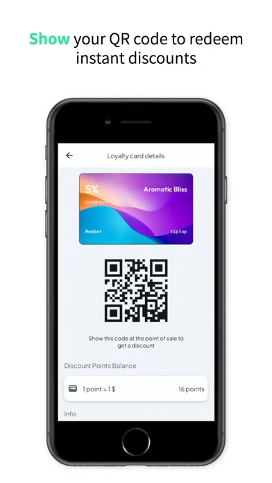 tiptop Loyalty Screenshots