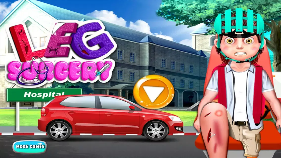 Screenshot di Leg Surgery Doctor Simulator Kids Games
