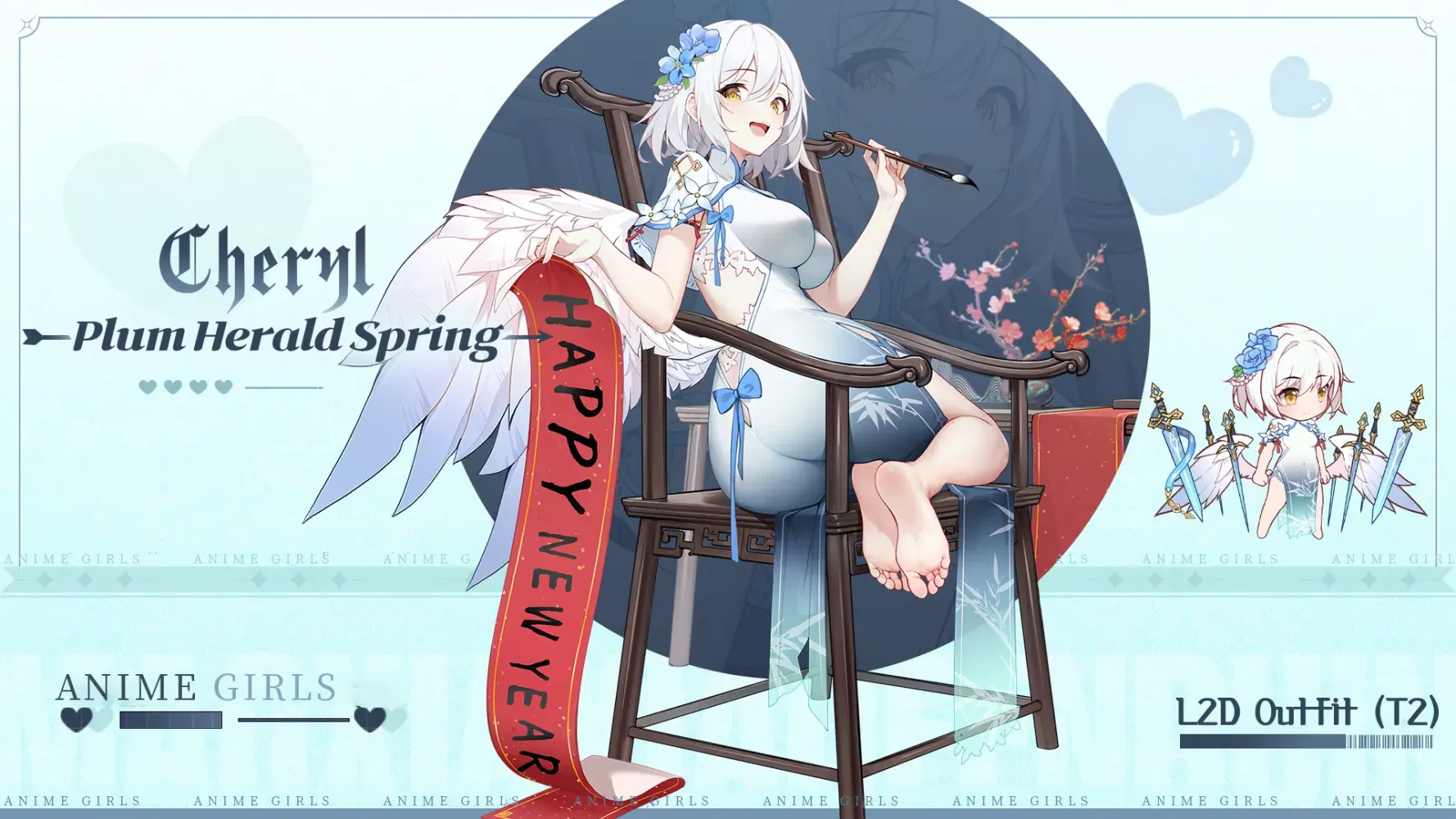 Tangkapan skrin Anime Girls