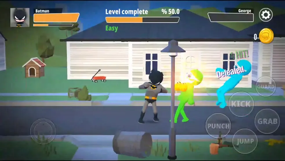 صور City fighter Stickman street gang fight
