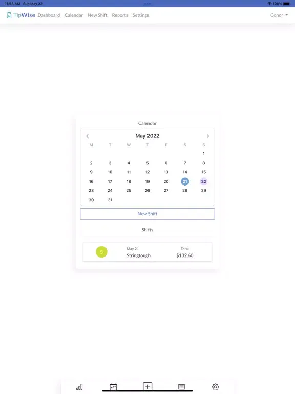 Tipwise - Tip Tracker iPad  स्क्रीनशॉट