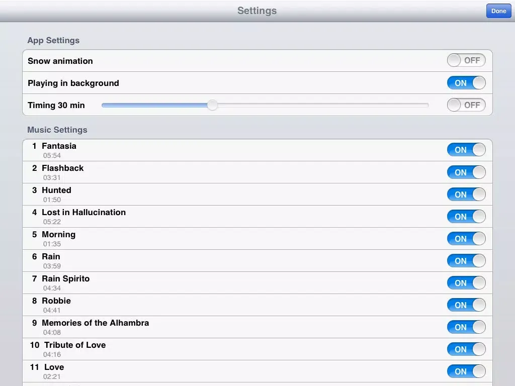 Screenshot di light music(lite) iPad 