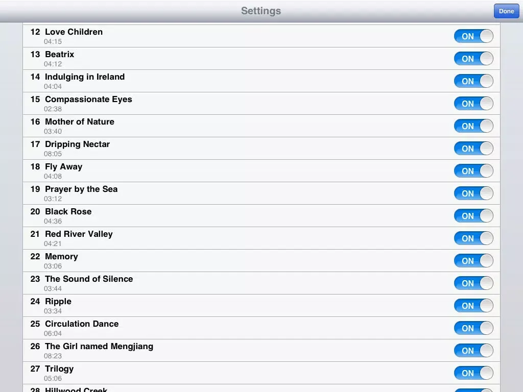 Screenshot di light music(lite) iPad 