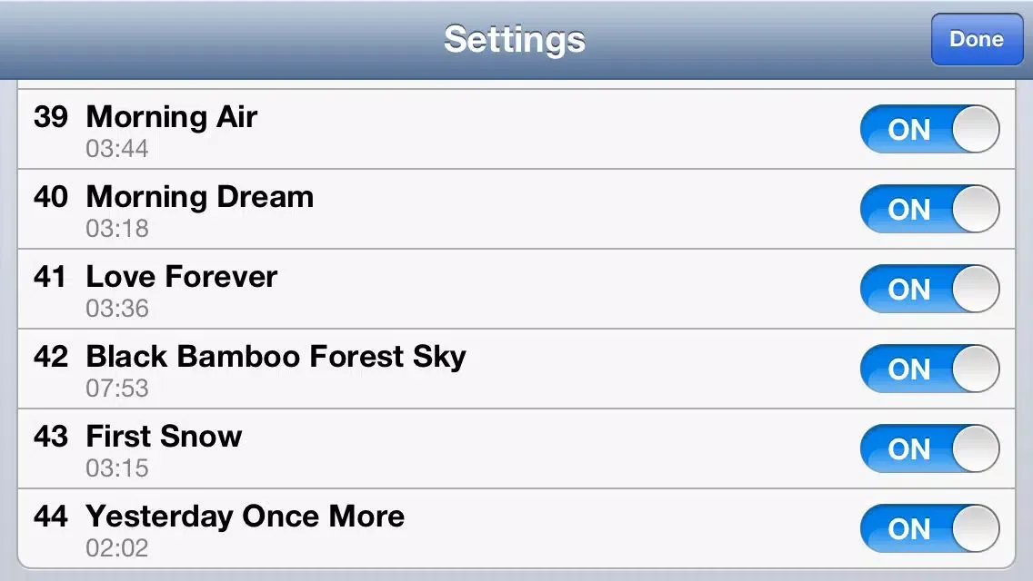 Screenshot di light music(lite)