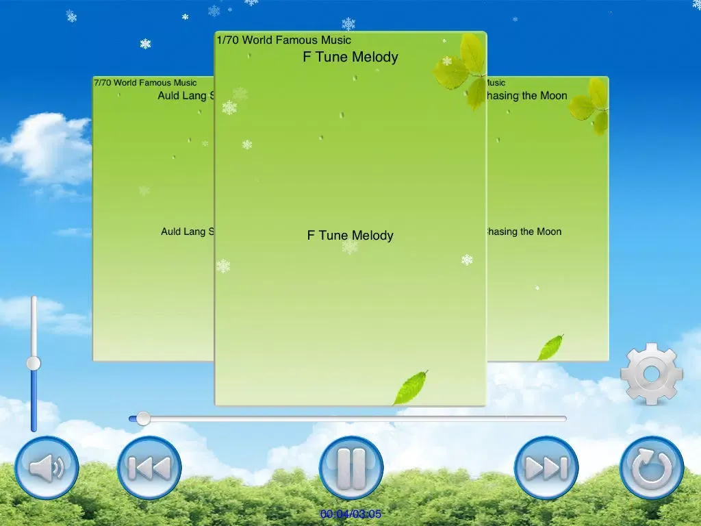 Capturas de tela do famous music(lite) iPad 