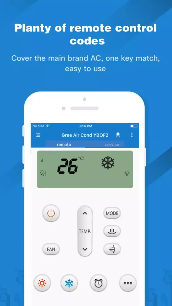 Universal TV Remote-ZaZaRemote স্ক্রিনশট