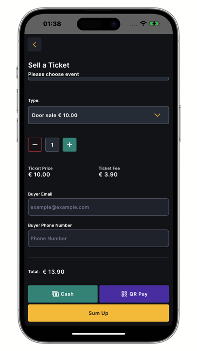 Скриншоты Tiqs Event Scanner