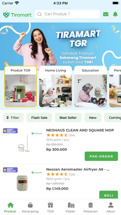 Ảnh chụp màn hình của Tiramart
