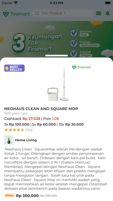 Ảnh chụp màn hình của Tiramart