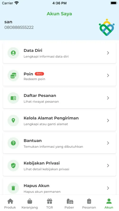 Ảnh chụp màn hình của Tiramart