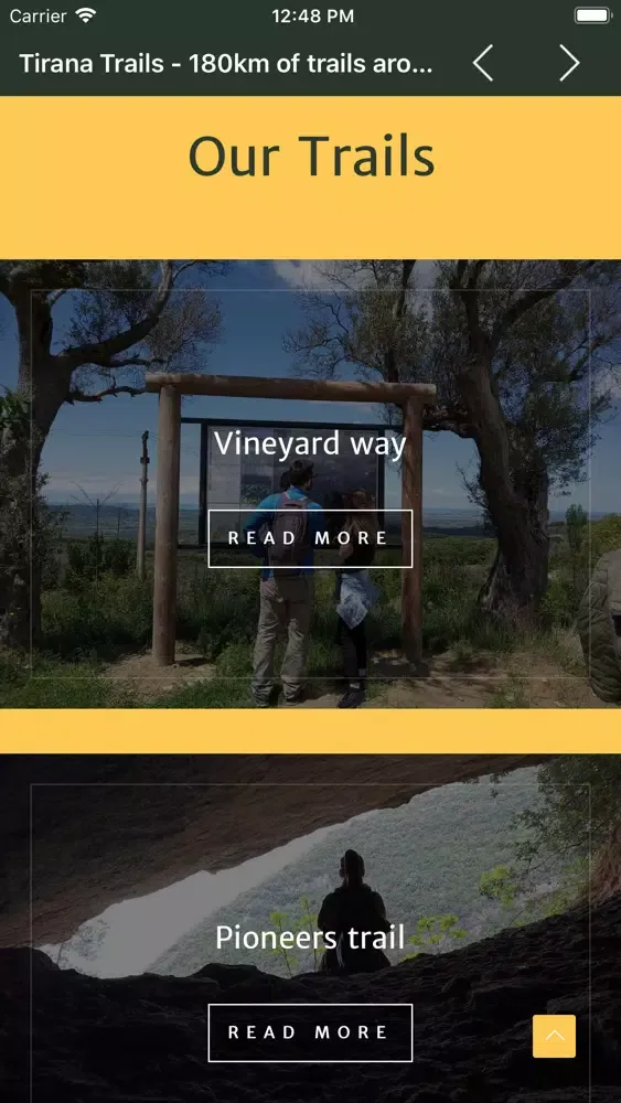 Screenshot di Tirana Trails