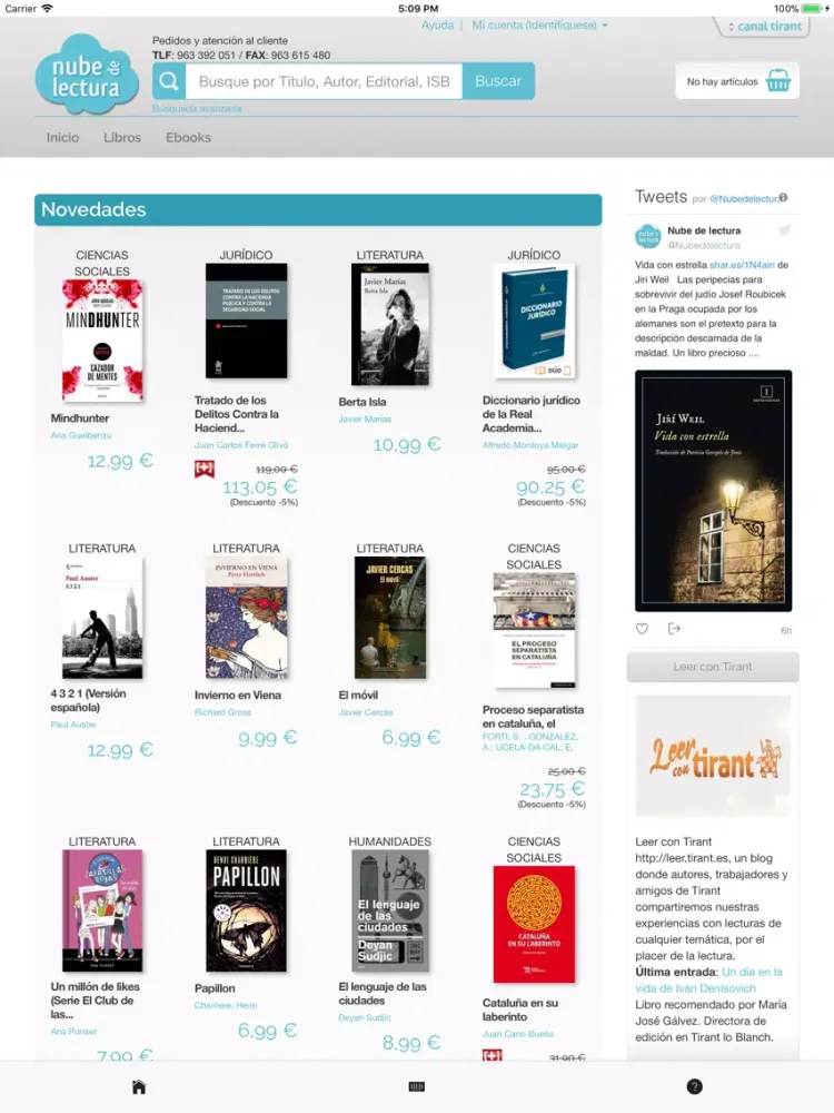 Nube De Lectura iPad  স্ক্রিনশট