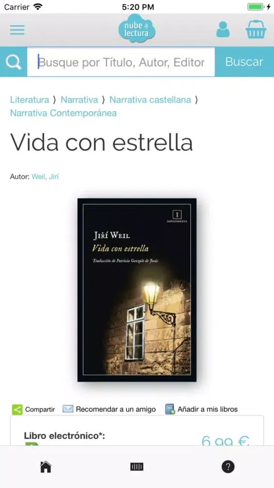 Nube De Lectura স্ক্রিনশট