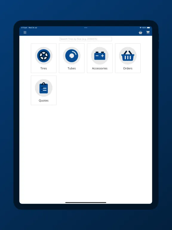 Atlantic Tire Distributors iPad  سکرین شاٹس