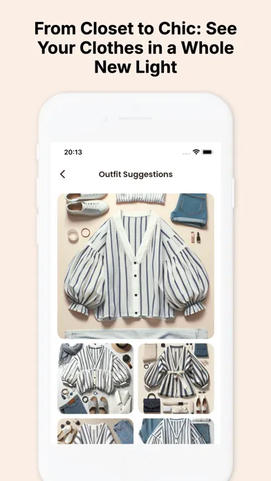 ภาพหน้าจอของ Outfit Maker: Fashionista