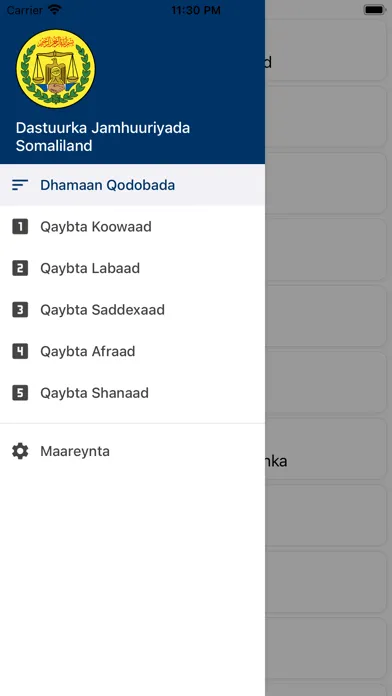 Dastuurka Somaliland Screenshots
