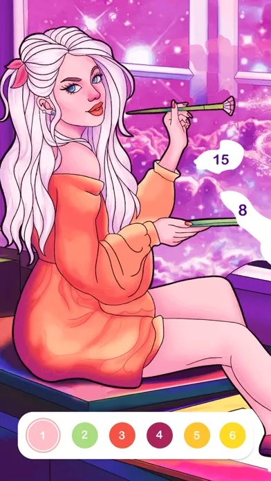 Coloring Art - Paint by number Screenshots